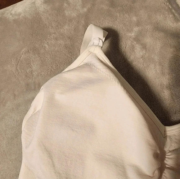 Bravado basics white nursing cami, XL - Picture 2 of 5